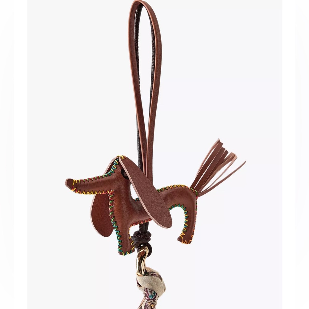 ZARA 2-PACK DOG BANDANA KEYCHAINS - Picture 3 of 5